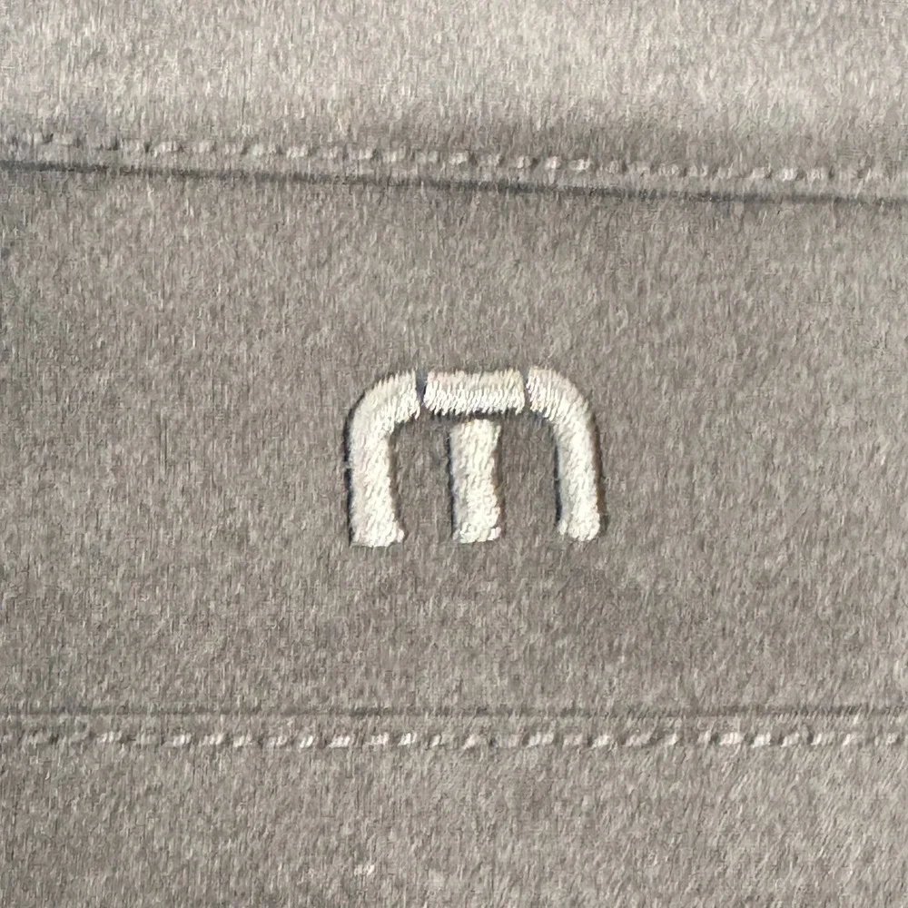 TravisMathew Men's‎ Quarter Zip Pullover Black Grey Golf Jacket Size Large